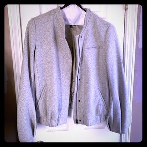Banana Republic wool bomber jacket